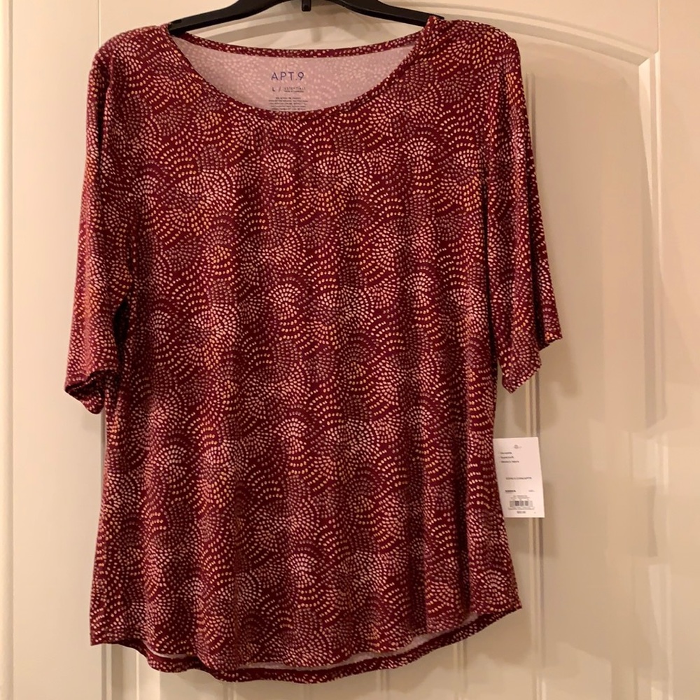 Geometric design shirt
